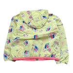 K-Way Giubbino Stampa Fantasia con Loghi per Bambina K2148SWX GIALLO K-WAY 