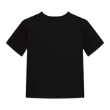 Calvin Klein T-Shirt Girocollo Tinta Unita con Logo per Bambino IB0IB02353 NERO CALVIN KLEIN 