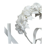 Monnalisa Cerchietto Tinta Unita con Applicazioni per Bambina CERMN BIANCO MONNALISA 