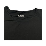 Liu Jo T-Shirt Girocollo Tinta Unita con Logo per Bambina GA4224 NERO LIU JO 