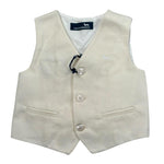 Harmont & Blaine Gilet Tinta Unita con Logo per Neonato TJK004 BEIGE HARMONT & BLAINE 