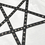 John Richmond Canotta Girocollo Tinta Unita con Borchie per Bambina RGP26099CN BIANCO JOHN RICHMOND 