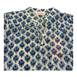 Saint Barth Camicia Manica Lunga Tinta Unita Fantasia Floreale per Bambina HRP002 BIANCO SAINT BARTH 