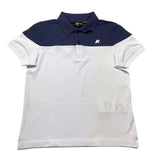 K-Way Polo Mezza Manica Bicolore per Bambino K3147HWX BIANCO/BLU K-WAY 