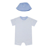Nike Set 2 Pezzi Pagliaccetto-Cappello per Neonato 56N013 BIANCO NIKE 
