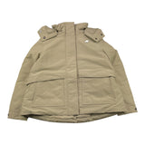 K-WAY giubbino tinta unita con zip e cappuccio Verde per Bambina K3135NW VERDE K-WAY 