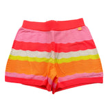 Billieblush Short Multicolor In Maglia con Fantasia A Righe per Bambina U21128 MULTICOLOR BillIEBLUSH 