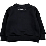 John Richmond Felpa Chiusa Girocollo Tinta Unita per Neonato RIP26025FEO NERO JOHN RICHMOND 