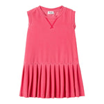 Il Gufo Abito Tinta Unita Giromanica per Bambina P25VA333N0107J ROSA IL GUFO 