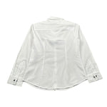 Please Camicia Tinta Unita per Bambino CL17270B73 BIANCO/GRIGIO PLEASE 