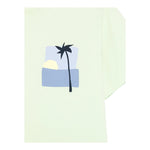 Il Gufo T-Shirt Girocollo Tinta Unita con Stampa per Neonato P25TS468MF001 VERDE IL GUFO 