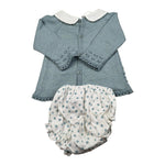 Paz Rodriguez Completo 2 Pezzi Maglia-Culotte per Neonata 003122668 PETROLIO PAZ RODRIGUEZ 