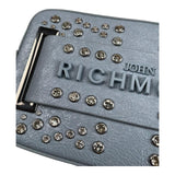 John Richmond Borsa Tinta Unita con Logo E Applicazioni per Bambina RGP26227BO AZZURRO JOHN RICHMOND 