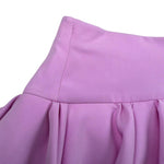 Fun & Fun Gonna Tinta Unita con Balze per Bambina FNCBSO00993 GLICINE FUN & FUN 