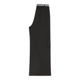 Patrizia Pepe Pantalone Tinta Unita Modello Palazzo per Bambina 7P0385 NERO PATRIZIA PEPE 