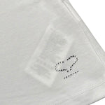 Sarabanda Top Tinta Unita con Balze per Neonata 0B310 BIANCO SARABANDA 