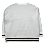 Just Cavalli Maglia Girocollo Tinta Unita con Stampa per Bambina JGP26180MA BIANCO JUST CAVALLI 