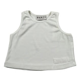 Dusty Color Top Giromanica Tinta Unita per Bambina DJWS5010CN BIANCO DUSTY COLOR 