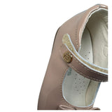 Andanines Sandali Tinta Unita Lucidi per Bambina 221171J BEIGE ANDANINES 