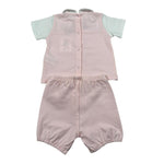 Coccode Completo 2 Pezzi T-Shirt-Culotte per Neonata C5516722 ROSA COCCODE 