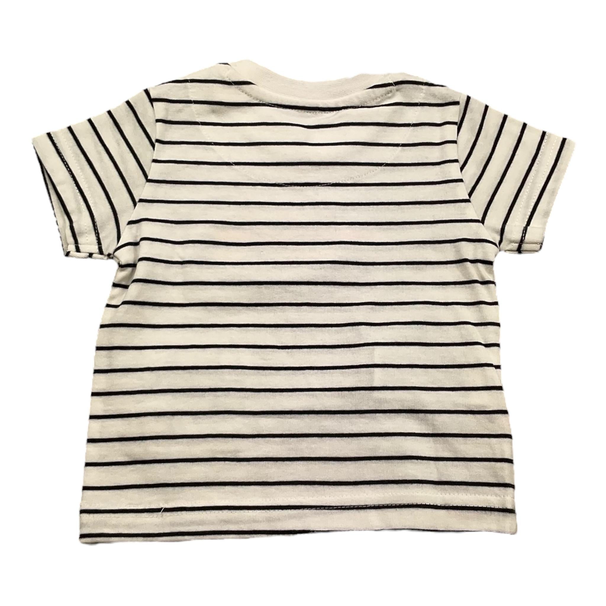 Mayoral T-Shirt Girocollo Fantasia A Righe per Bambino 1024 BIANCO MAYORAL 