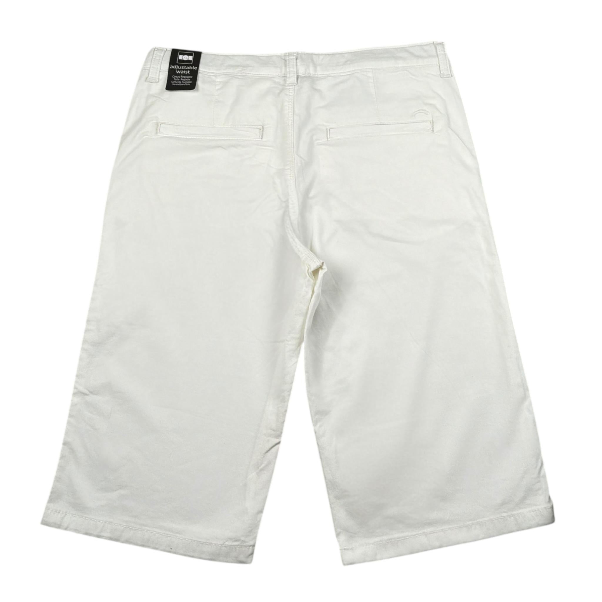 Sarabanda Bermuda Tinta Unita con Girovita Regolabile per Bambino 06641 BIANCO SARABANDA 