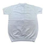 Daniele Alessandrini Polo Mezza Manica In Maglia Tinta Unita per Bambino 1236W00326 BIANCO DANIELE ALESSANDRINI 