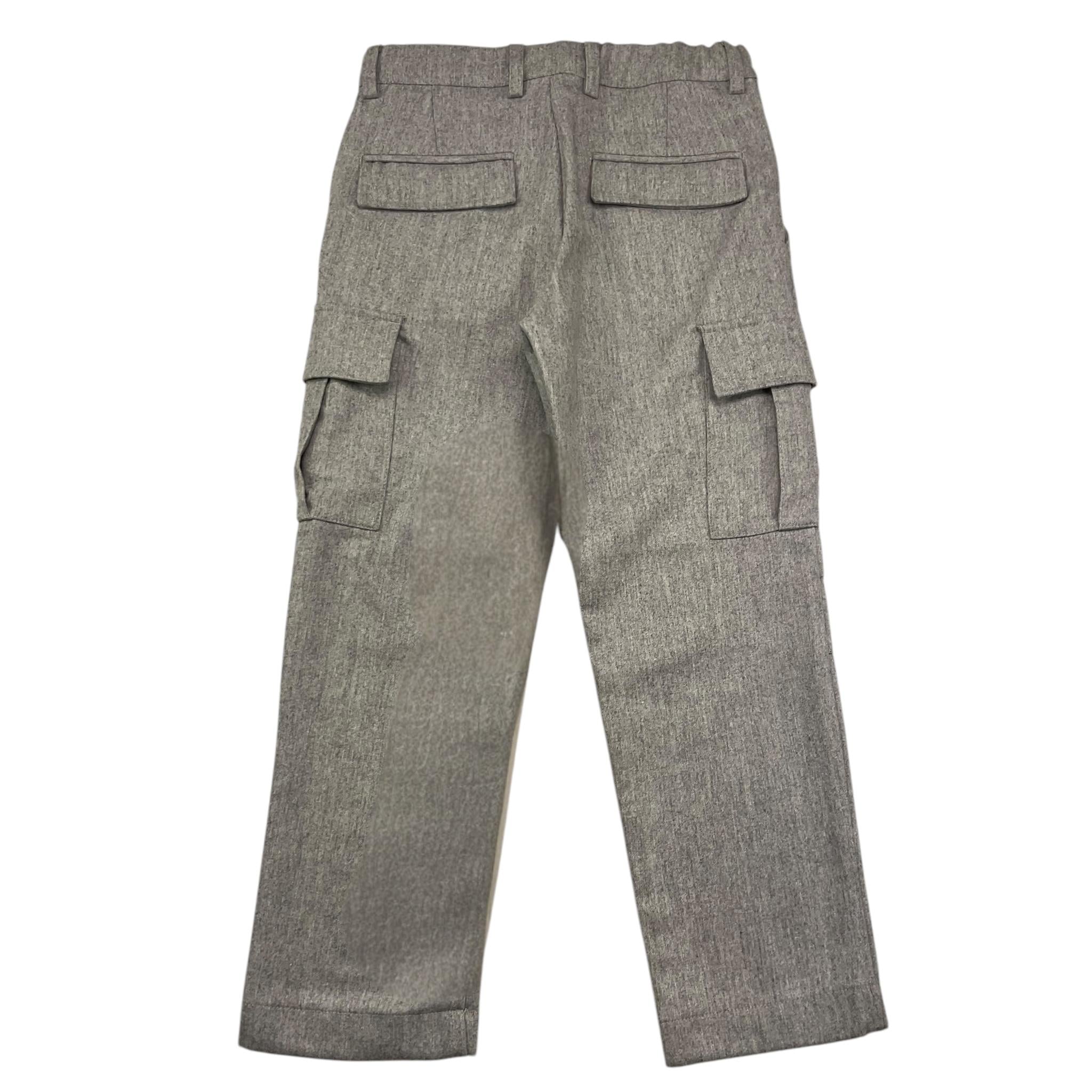 ELEVENTY pantalone tinta unita con tasche america Grigio per Bambino EV6P20 GRIGIO ELEVENTY 