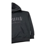 JOHN RICHMOND felpa chiusa con cappuccio tinta unita con stampa Nero per Bambino RBA25021FE NERO JOHN RICHMOND 