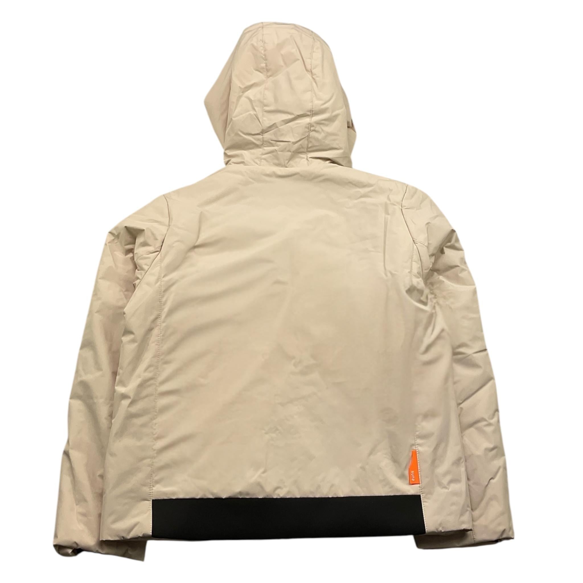 SUNS  giubbino tinta unita con zip e cappuccio Beige per Bambino GBS5338UXX BEIGE SUNS 