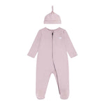 Levi'S Set Tutina-Cappello Tinta Unita per Neonata 6EK247 ROSA LEVI'S 