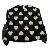 MAGIL maglia girocollo tinta unita fantasia cuori Nero per Bambina GN21168 NERO MAGIL 