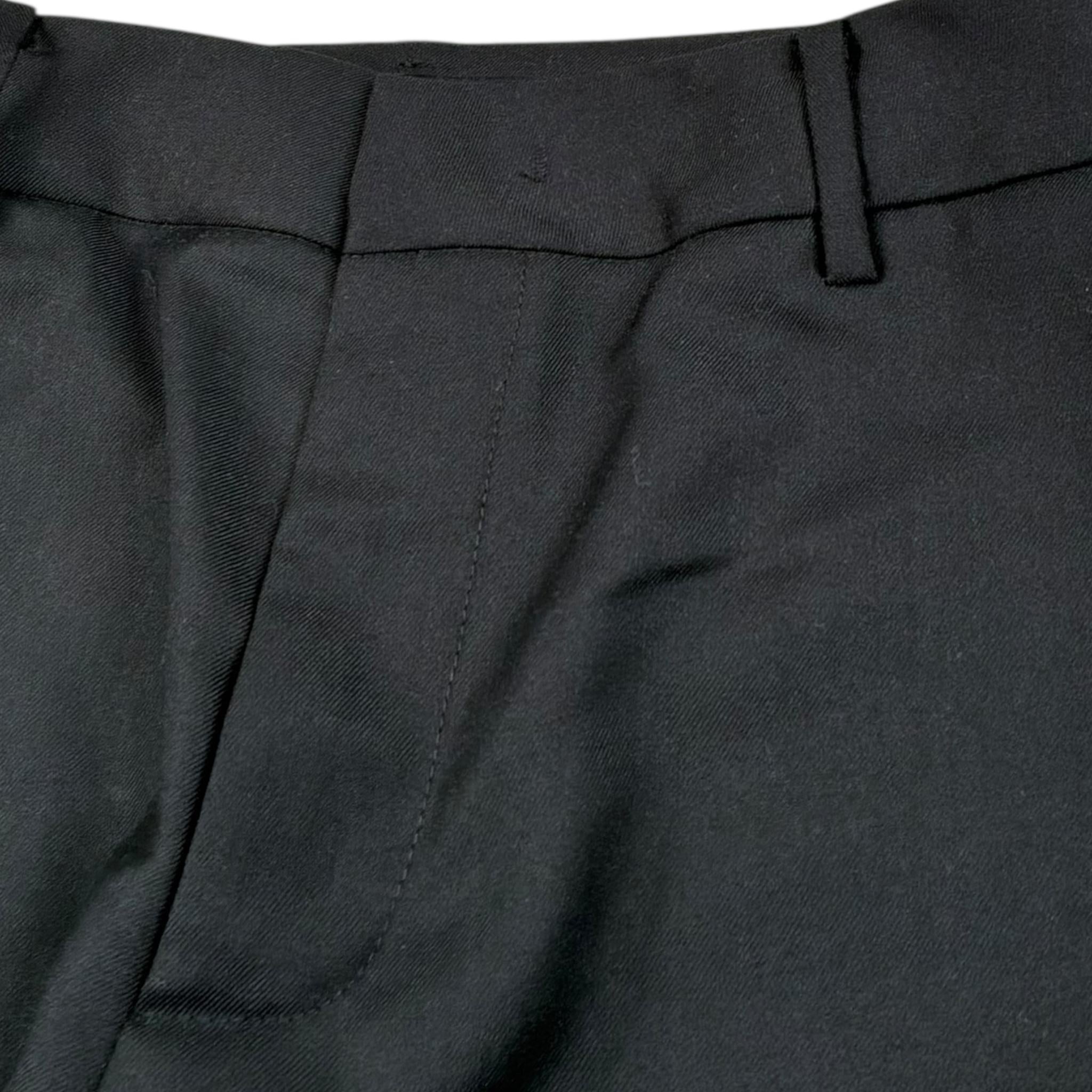 John Richmond Bermuda Tinta Unita con Girovita Regolabile per Bambino RBP26065BE NERO JOHN RICHMOND 