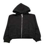 U+è BY MISS GRANT felpa con zip e cappuccio tinta unita Nero per Bambina UE1618 NERO U+è BY MISS GRANT 