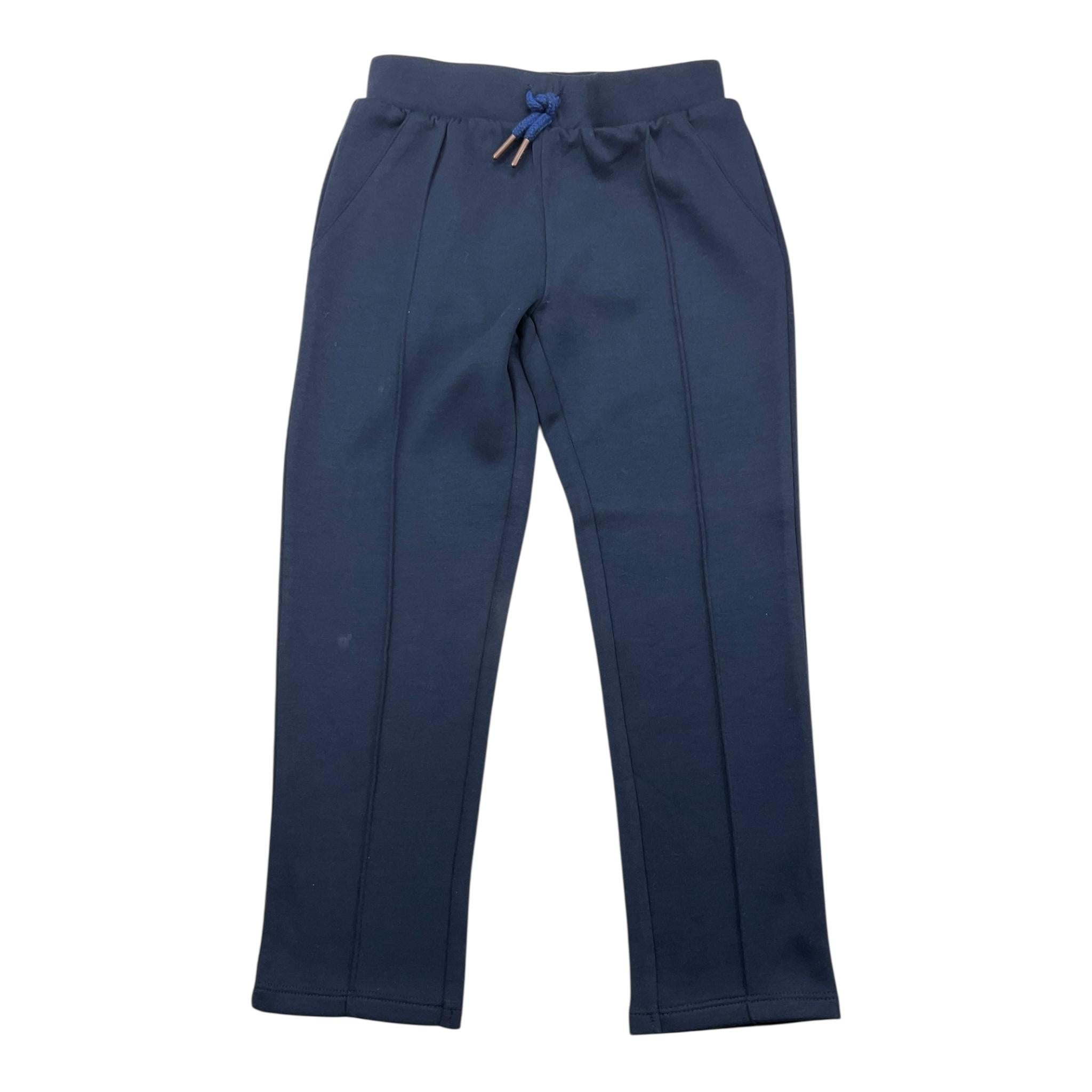 Carre'Ment Beau Leggins Tinta Unita con Elastico In Vita per Bambina Y30260J BLU CARRE'MENT BEAU 