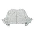 Please Coprispalle Tinta Unita per Neonata LG05042G62 BIANCO PLEASE 