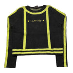 MARC ELLIS maglia tinta unita girocollo con stampa Nero per Bambina JMJSW00183X NERO MARC ELLIS 