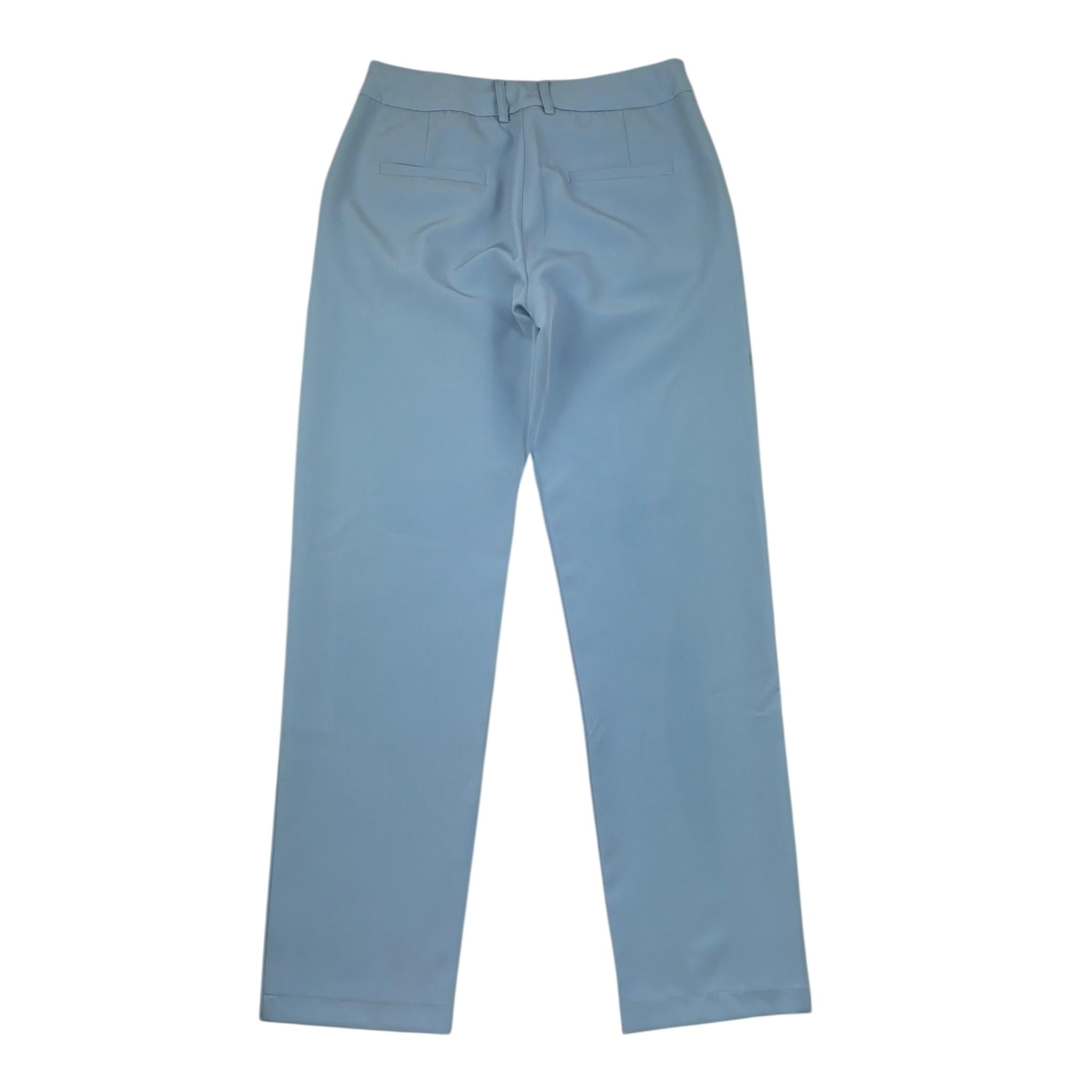Fun & Fun Pantalone Tinta Unita con Girvita Regolabile per Bambina FCJPT01111 AZZURRO FUN & FUN 