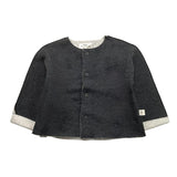 TEDDY E MINOU giacca tinta unita con bottoni Nero per Neonato I24GD001M0131 NERO TEDDY E MINOU 