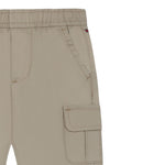 Tommy Hilfiger Pantalone Tinta Unita con Elastico In Vita per Neonato KN0KN01956 BEIGE TOMMY HILFIGER 