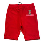 Moschino Leggins Tinta Unita con Logo per Neonata MDP03J ROSSO MOSCHINO 