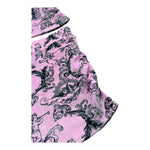 Juicy Couture Completo 2 Pezzi Top-Gonna Tinta Unita con Fantasia per Bambina JBX6519 ROSA JUICY COUTURE 