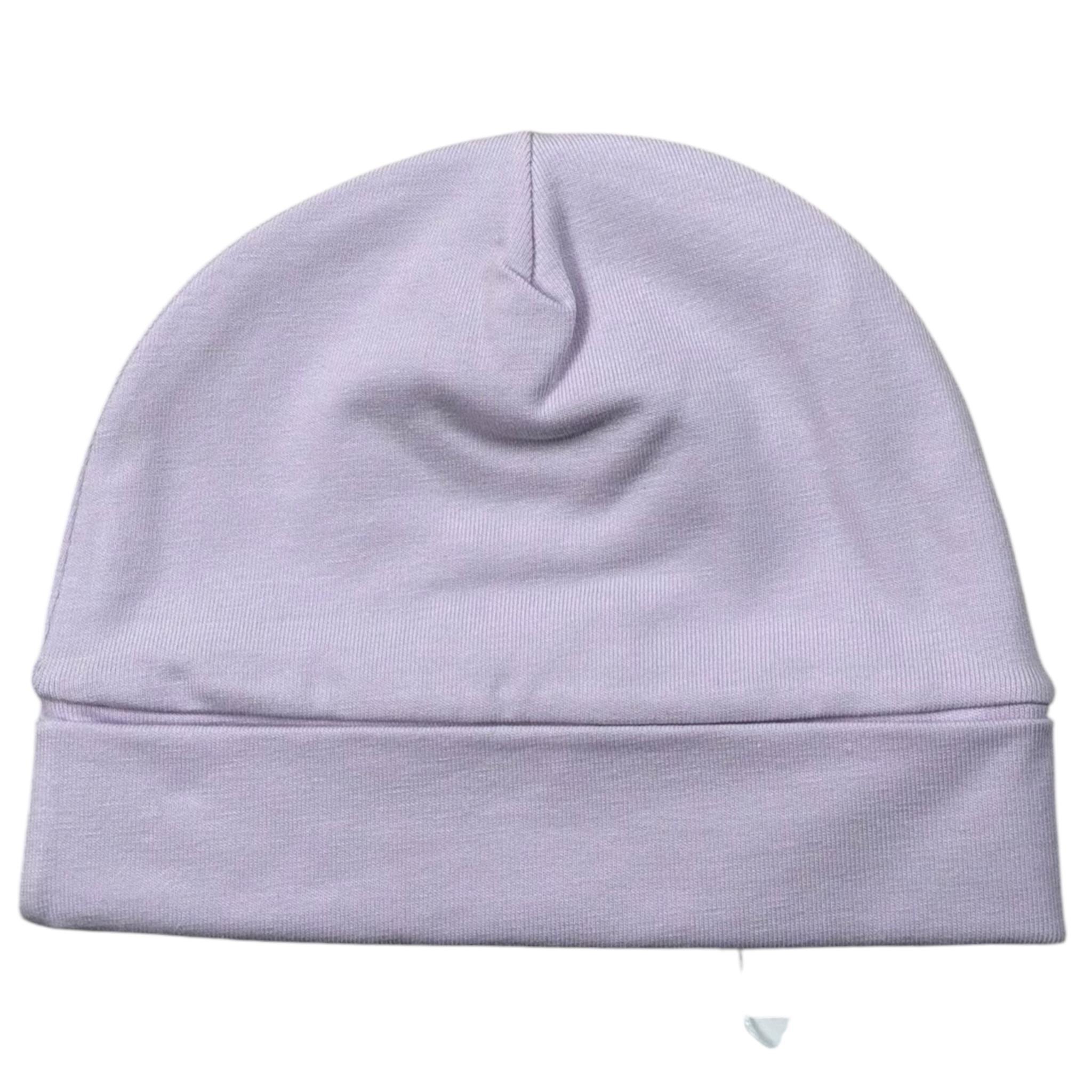 Lalalu' Cappello tinta unita con Ricami Lilla per Neonata CAL7G LILLA LALALU' 