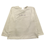 LALALU' shirt girocollo tinta unita con tulle Bianco per Bambina TSL170NBN BIANCO LALALU' 