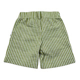 J.O. Milano Bermuda Fantasia A Righe con Elastico In Vita Verde per Neonato 574M1X VERDE J.O. MILANO 