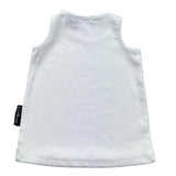 John Richmond Canotta Gircllo Tinta Unita con Logo per Neonato RIP26037CN BIANCO JOHN RICHMOND 