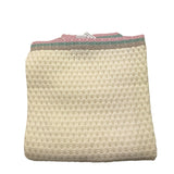 MARLU' coperta tinta unita con applicazioni Panna per Neonata IB1380 PANNA MARLU' 