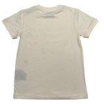 Trussardi T-Shirt Girocollo Tinta Unita con Stampe per Bambino TBP2089TS BEIGE TRUSSARDI 