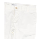 Emporio Armani Pantalone Tinta Unita con Logo per Bambino 3L4PIJG BIANCO EMPORIO ARMANI 