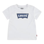 Levi'S T-Shirt Girocollo Tinta Unita con Logo per Neonato 6EM318 BIANCO LEVI'S 